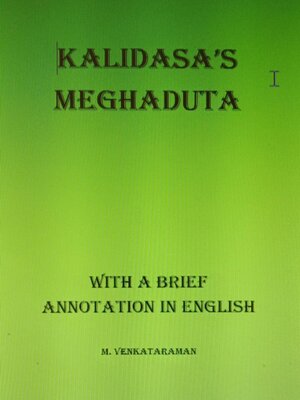 cover image of Kalidasa's Meghadhuta (With a Brief Annotation in English)